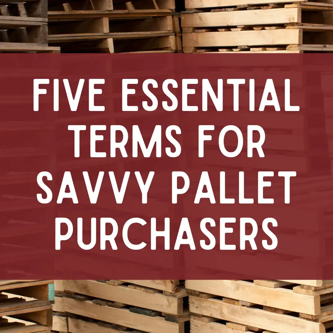 Five Essential Terms for Savvy Pallet Purchasers