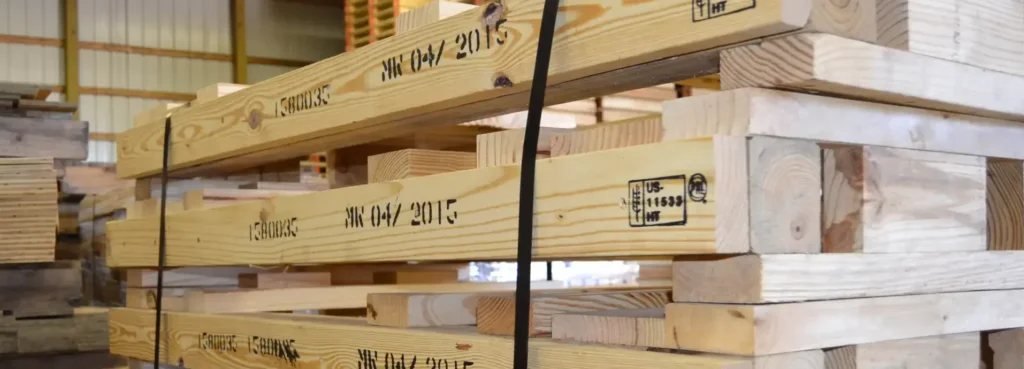 a close up picture of a wood after get ISPM heat treatment review