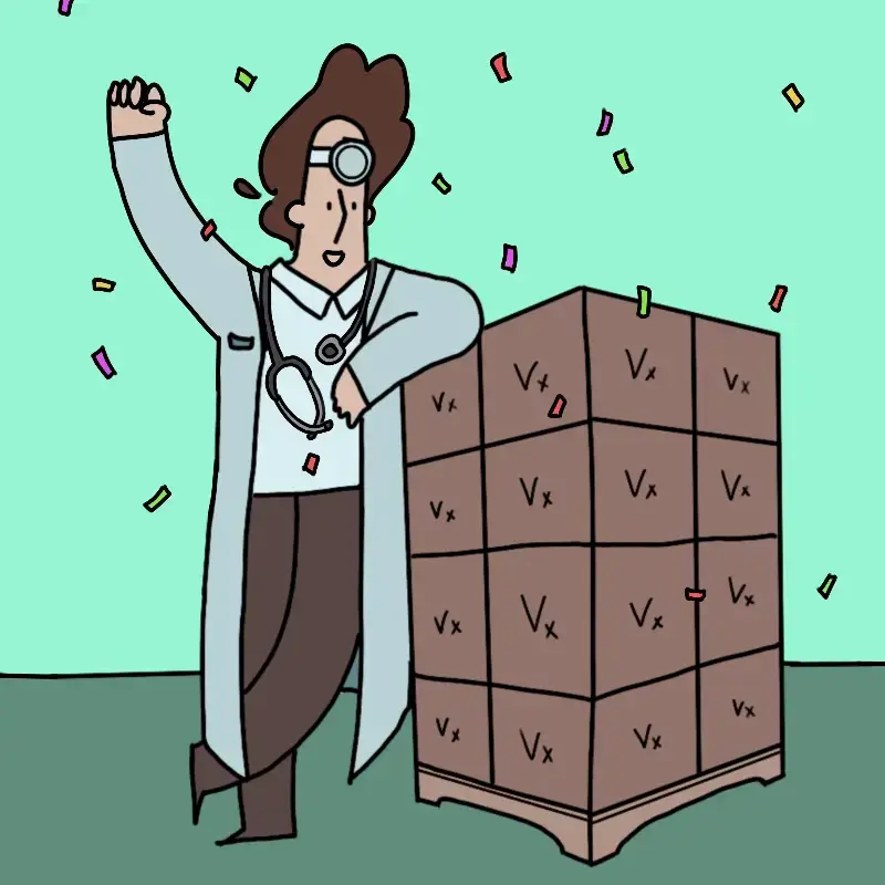 An Ilustration from the article : Operation Wrap Speed Pallets