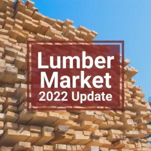A picture for an article : The Roller Coster Lumber Market in 2022
