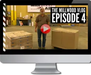 a thumbnail for millwood vlog Episode 4 "What is the Difference Between a Pallet and a Skid?"