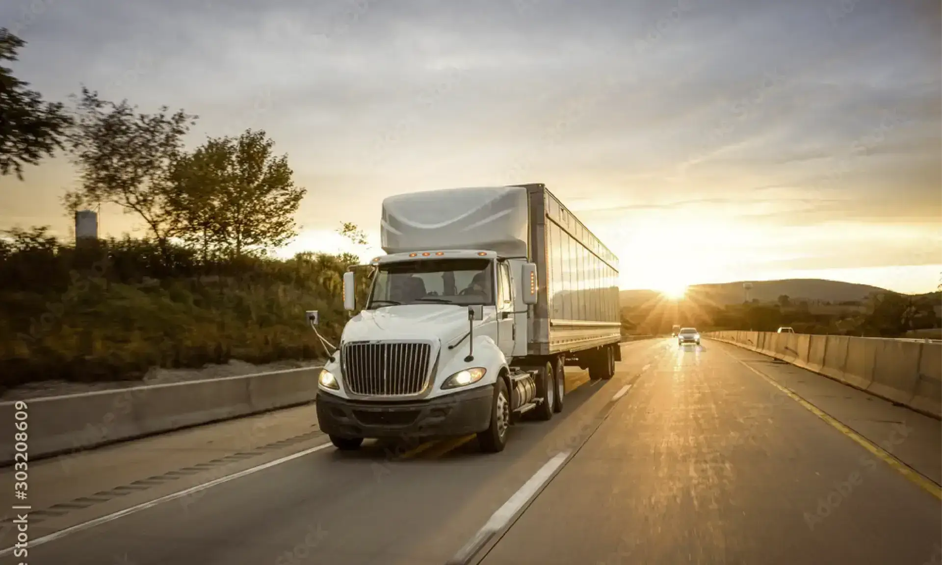 Picture of freight truck