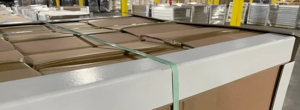 Corner board, to protect shipments and package securely