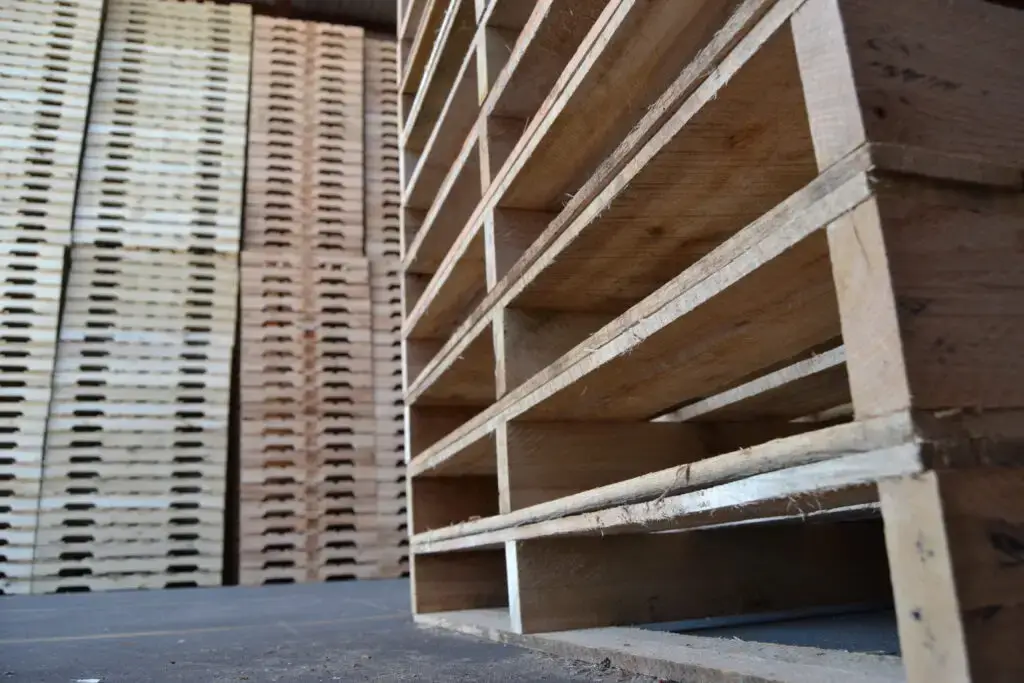 wood pallets are at the heart of Millwood's Business