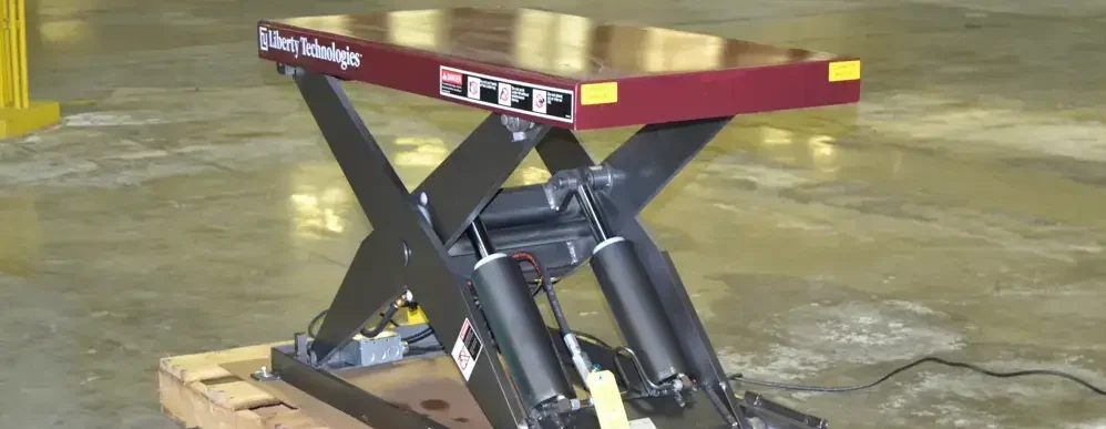 The Liberty Lifter Air, an ergonomic piece of lifting equipment designed to improve safety and efficiency