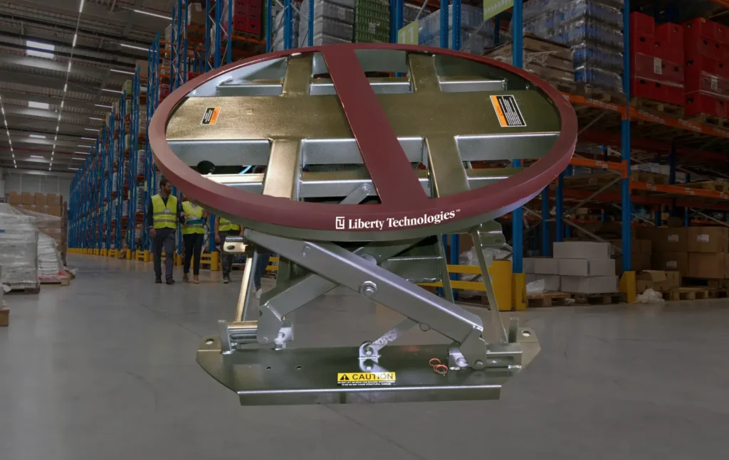 The Liberty Loader, an ergonomic piece of lifting equipment engineered to improve safety and efficiency
